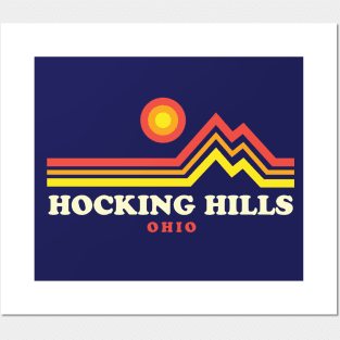 Hocking Hills State Park Ohio Mountain Sunset Posters and Art